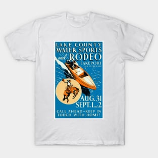 Lake County Water Sports and Rodeo T-Shirt